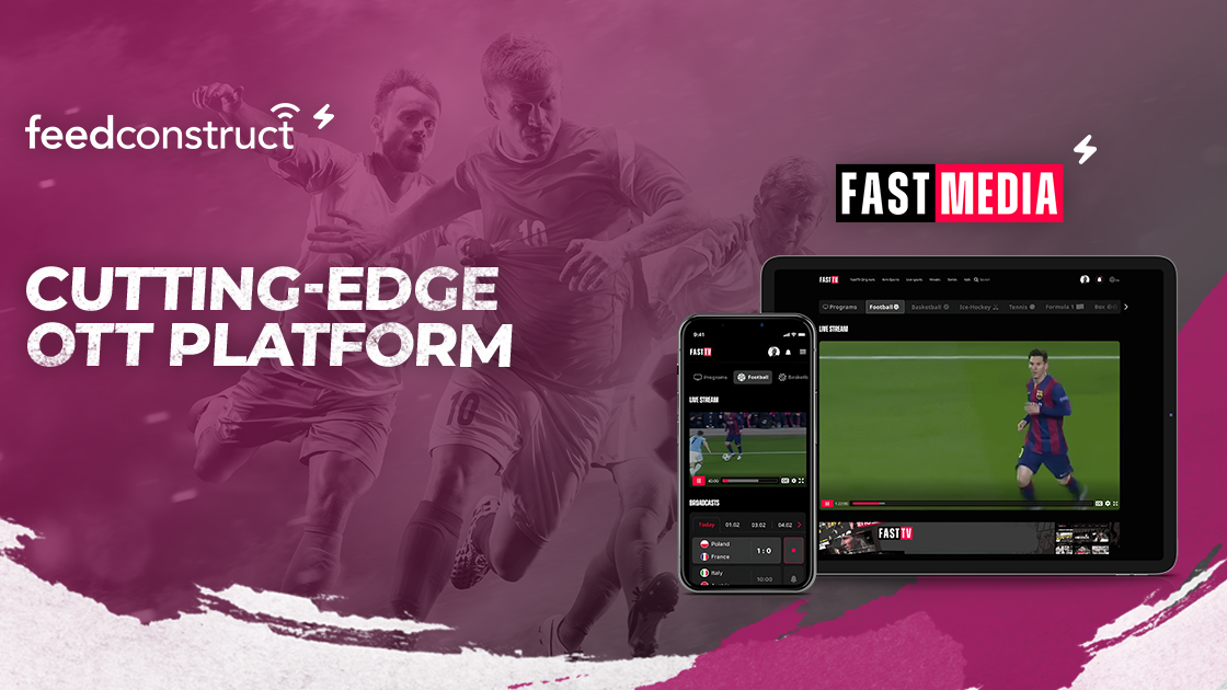 FeedConstruct Launches B2B OTT Solution for Sports Content in the Digital Age