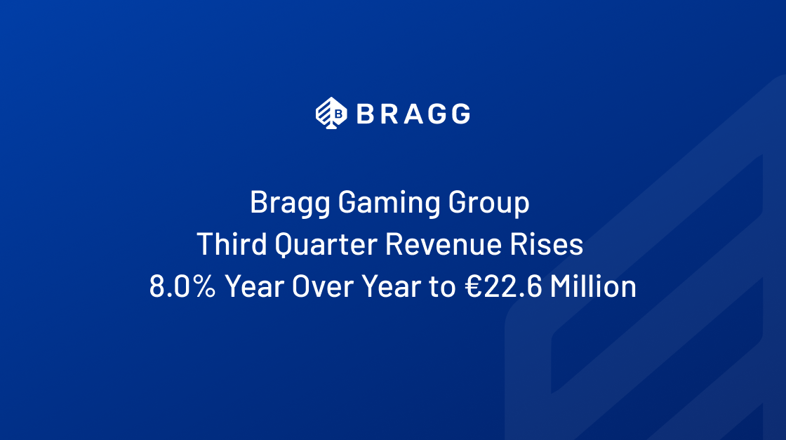 Bragg Gaming Group Reports Impressive Q3 2023 Results
