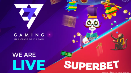 7777 Gaming Debuts on Superbet Romania