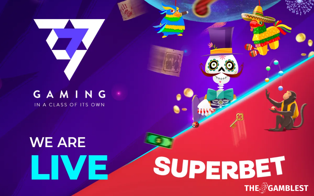 7777 Gaming Debuts on Superbet Romania