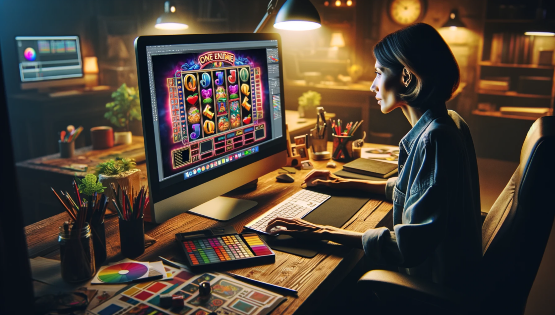 Game design in online casino