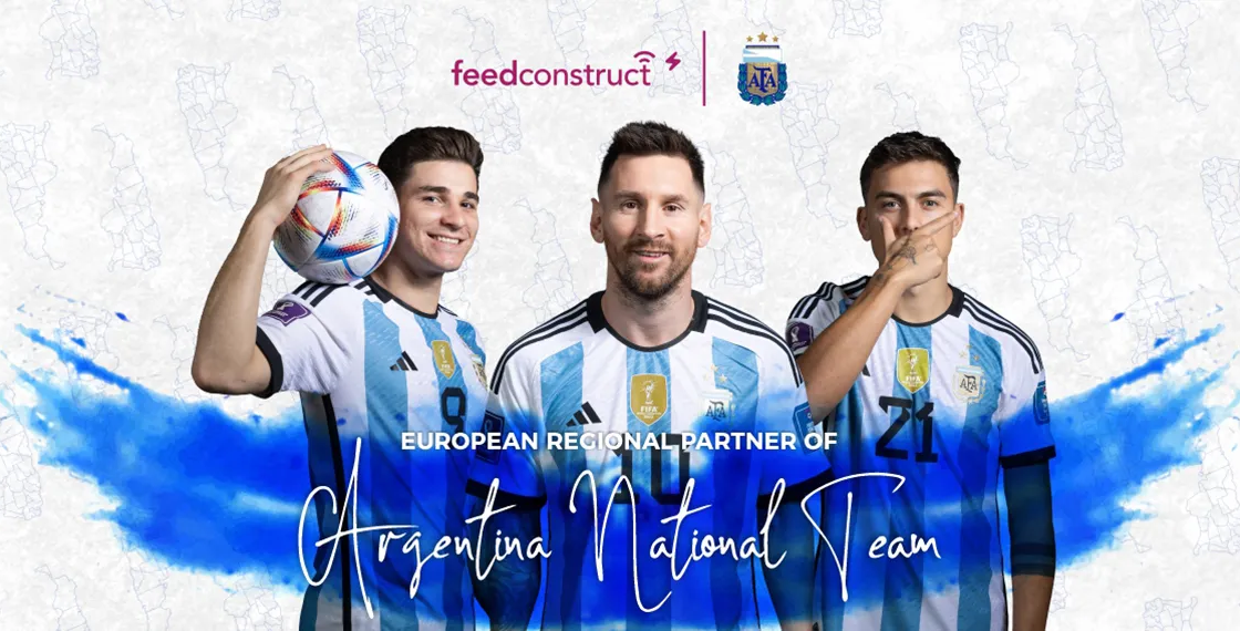 Argentine Football Association Welcomes FeedConstruct as New Regional Sponsor in Europe