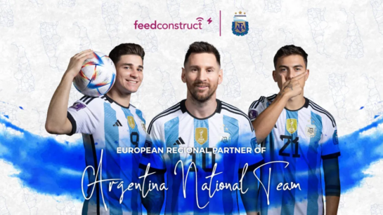 Argentine Football Association Welcomes FeedConstruct as New Regional Sponsor in Europe